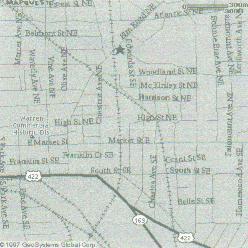 Local Map of show location.