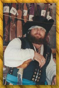 A photograph of Sean K. Miller, 
				Jongleur Extraordinarie