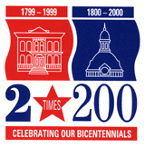 Logo for the Western Reserve Bicentennial Commission