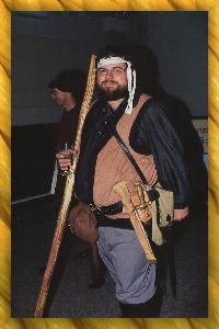 A photograph of Sean K. Miller, 
Jongleur Extraordinarie