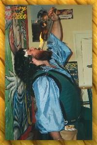 A photograph of 
				Sean K. Miller, Jongleur Extraordinarie